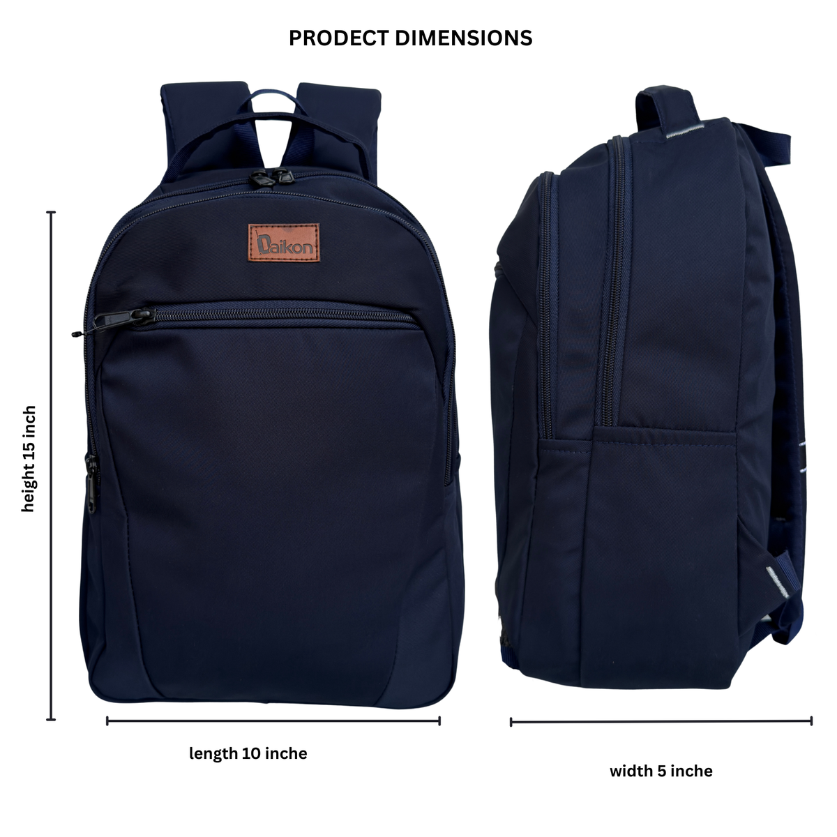 Daikon Mini Backpack,College Backpack Bag for Boys & Girls 38x25x13 cm,