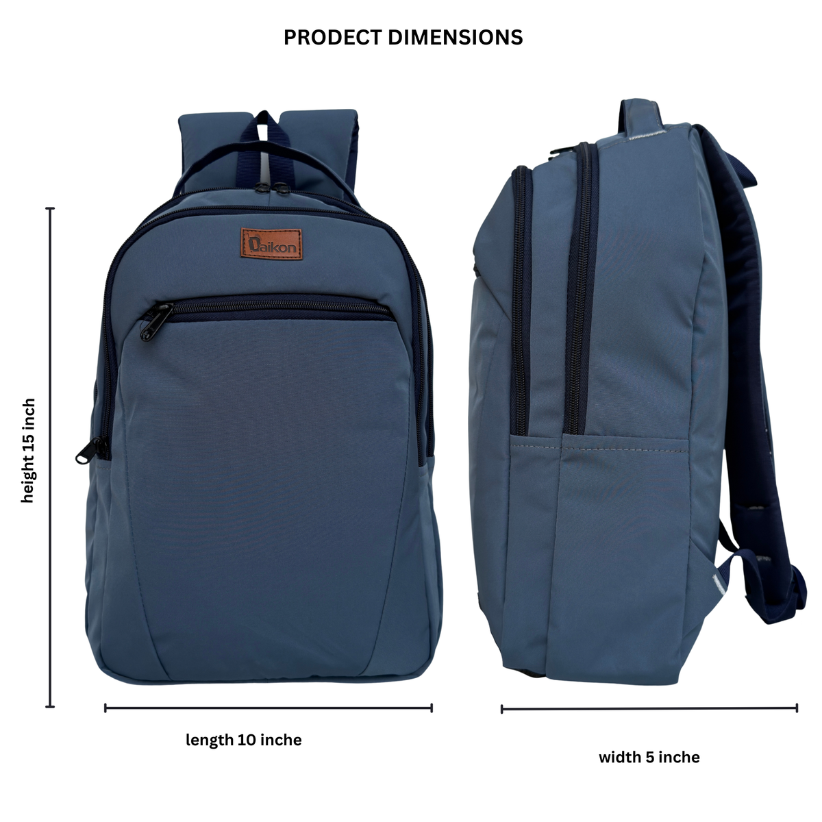 Daikon Mini Backpack,College Backpack Bag for Boys & Girls 38x25x13 cm,