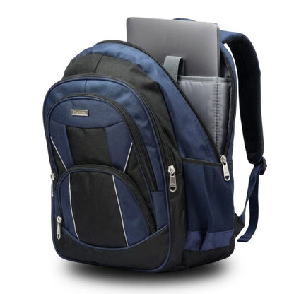 Daikon Laptop Backpack, Blue and Black,