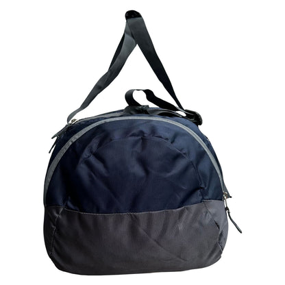 Daikon Sports Duffel Bag, 40L Capacity, Water-Resistant Polyester Navy Blue