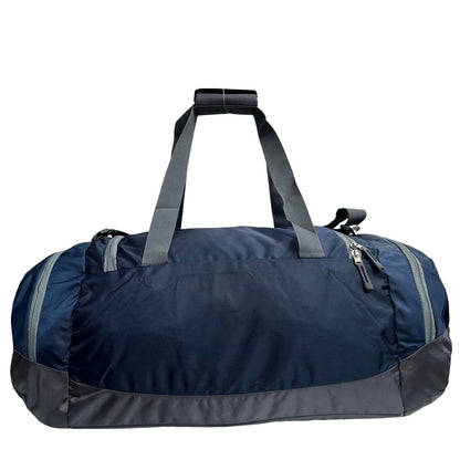Daikon Sports Duffel Bag, 40L Capacity, Water-Resistant Polyester Navy Blue