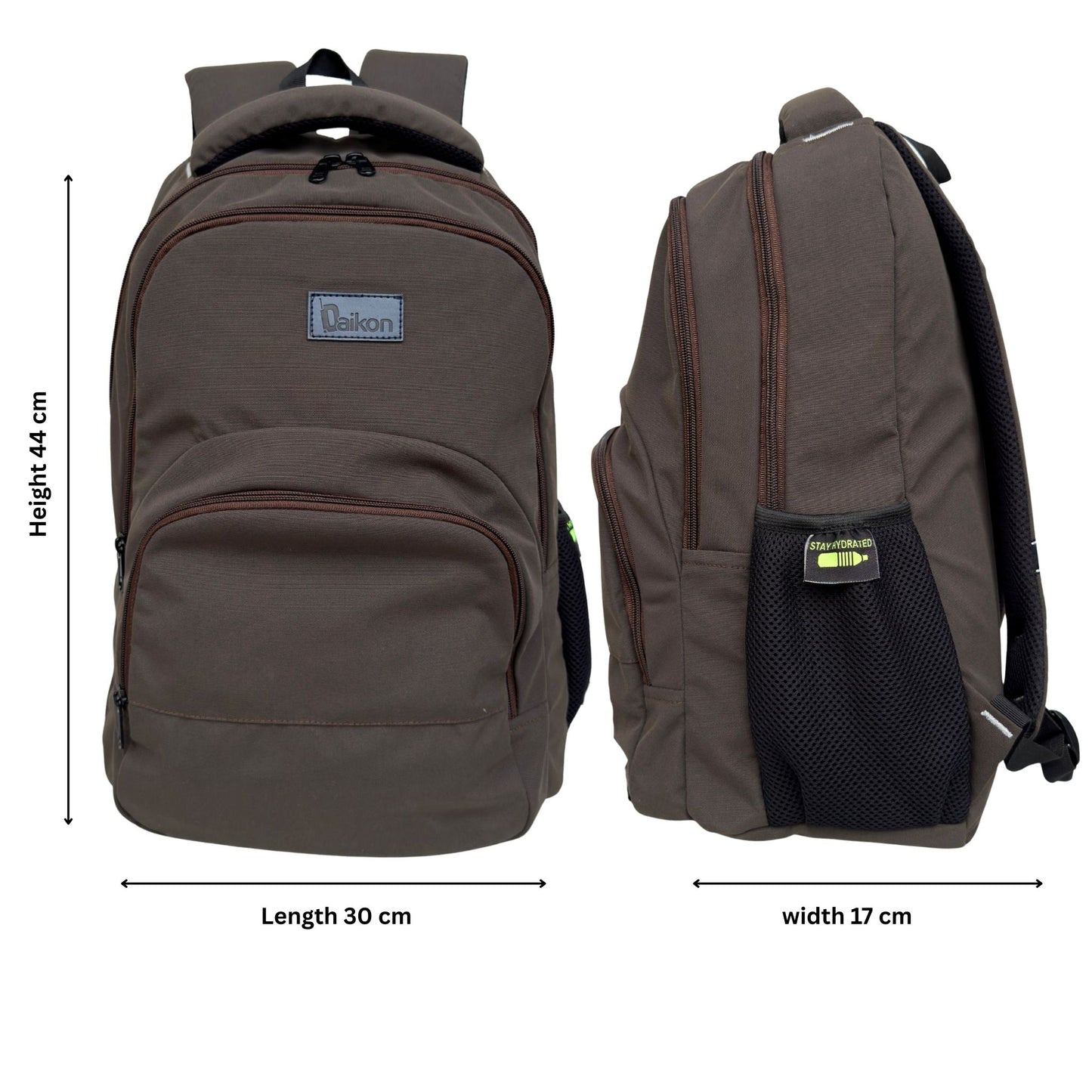 Daikon Backpack for Office College Boys and Girls Daily Use