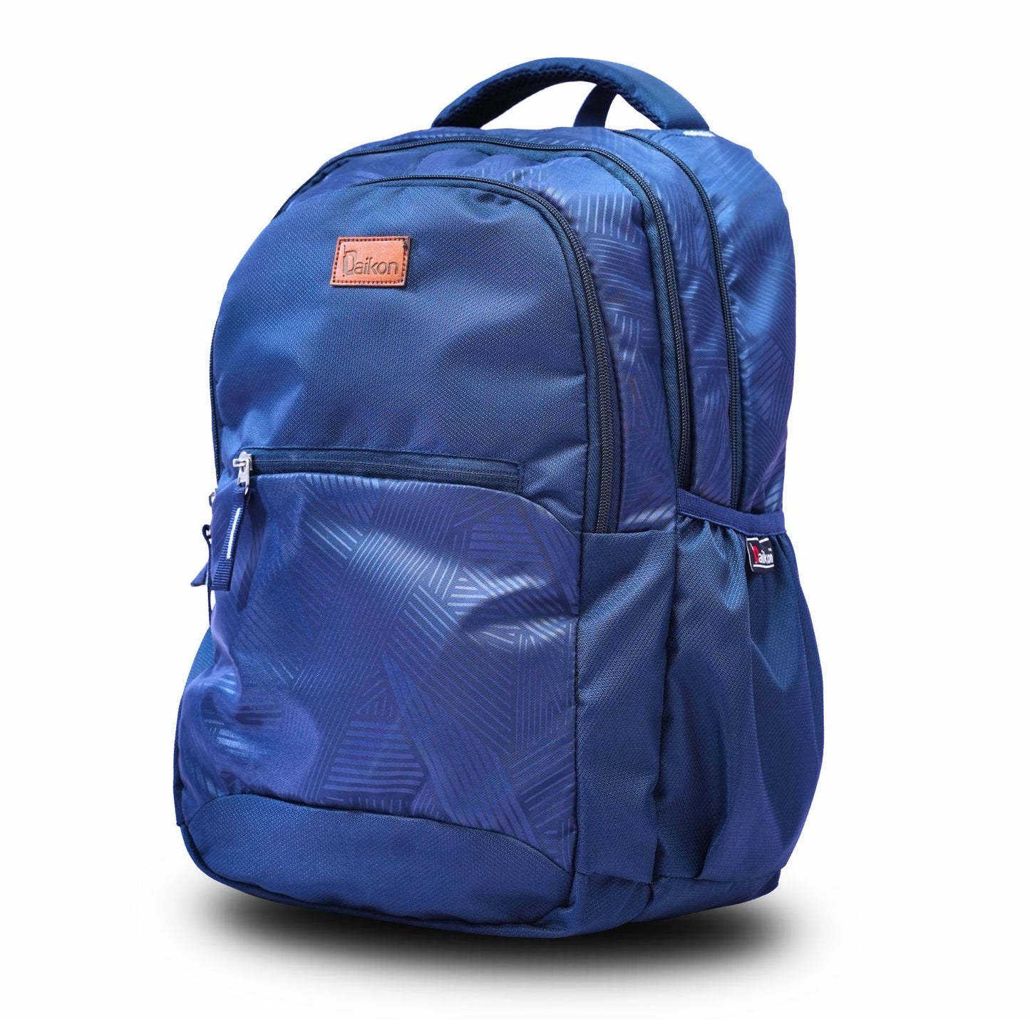 Daikon Blue Backpack, Padded Shoulder Straps, Multiple Compartments, 42 x 28 x 19 cm, School & Travel Bag
