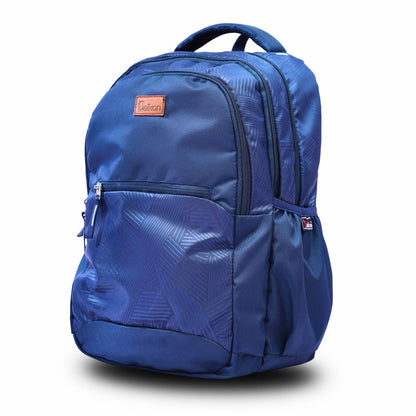 Daikon Blue Backpack, Padded Shoulder Straps, Multiple Compartments, 42 x 28 x 19 cm, School & Travel Bag