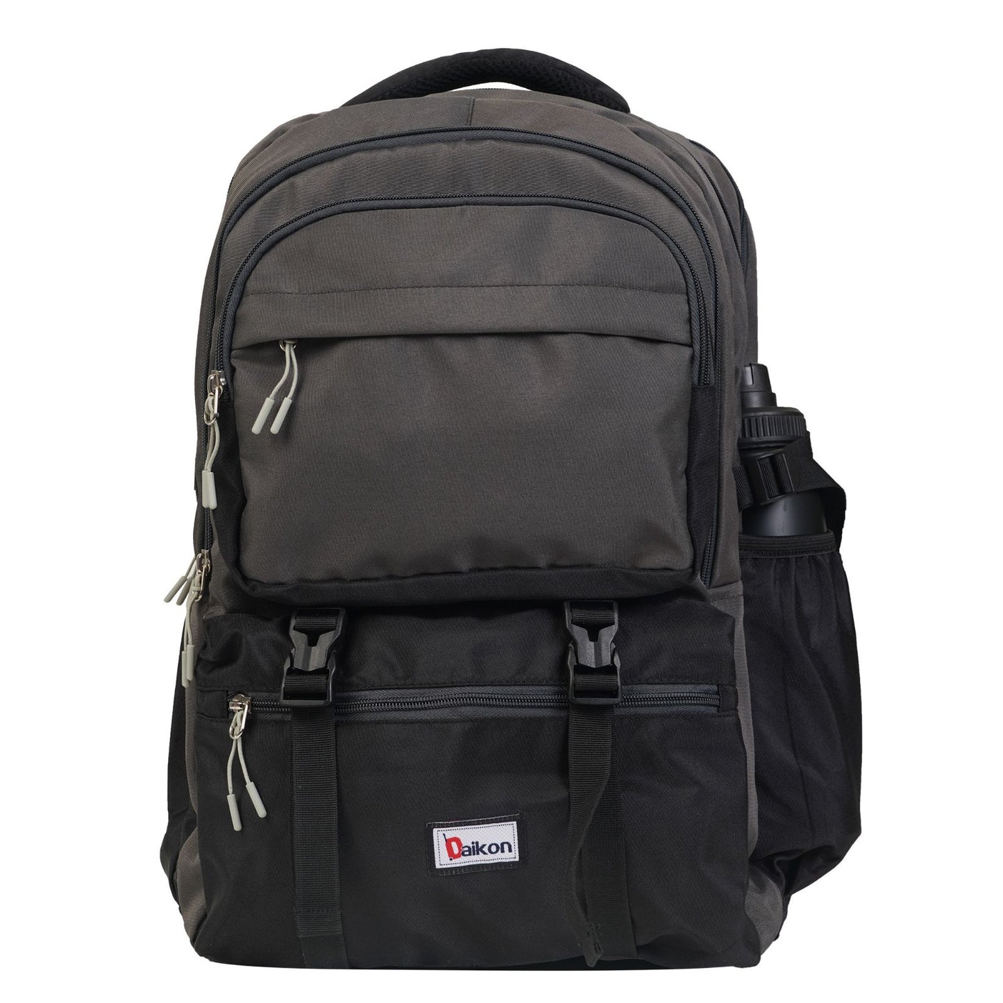 Daikon Large Backpack, Maroon and Navy Blue, Multi-Compartment, 48 x 35 x 24 cm, Travel and College Bag and School Bag