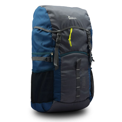 Daikon Trail-50 Hiking Backpack, Black and Grey And green  40 Litres, 690 , gLength 33 cm&nbsp; x Width 20 cm x Height 60 cm