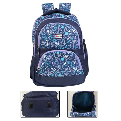 Daikon School Backpack with Lunch Bag and Pencil Pouch, Combo