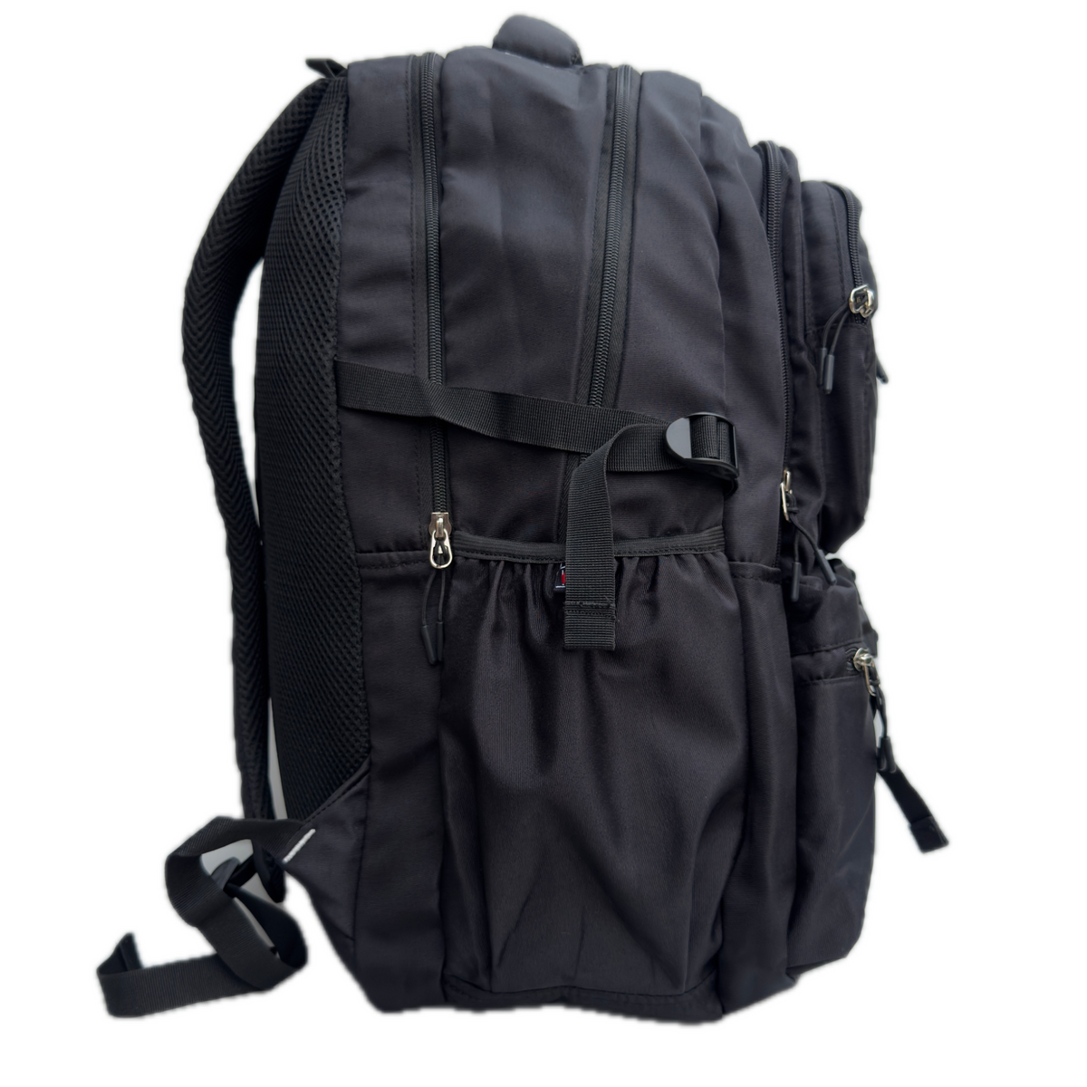 Daikon Large Backpack, Black, Multi-Compartment, 48 x 35 x 24 cm, Travel and Tekking