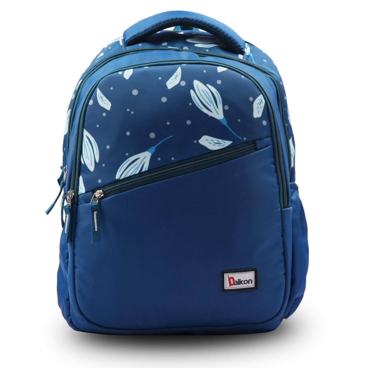 Daikon Backpack, Teal, Floral Print, 40 x 33 x 19 cm, School Bag