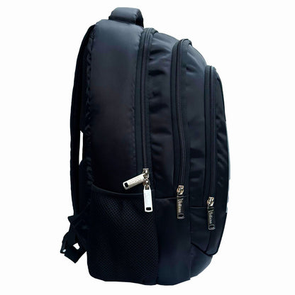 Daikon Polo  Laptop Backpack, Black, 15 Inch, 18x12x12 Inches, Multi-Compartment, laptop backpack for office & Travel Bag