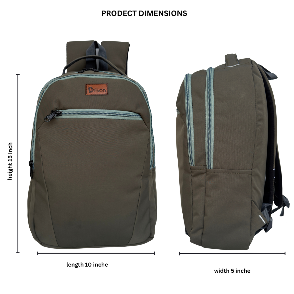 Daikon Mini Backpack,College Backpack Bag for Boys & Girls 38x25x13 cm,