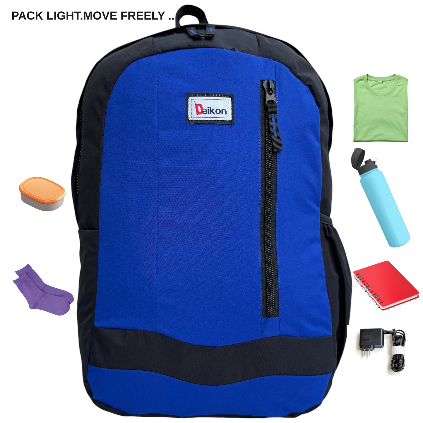 Daily Use Backpack Blue
