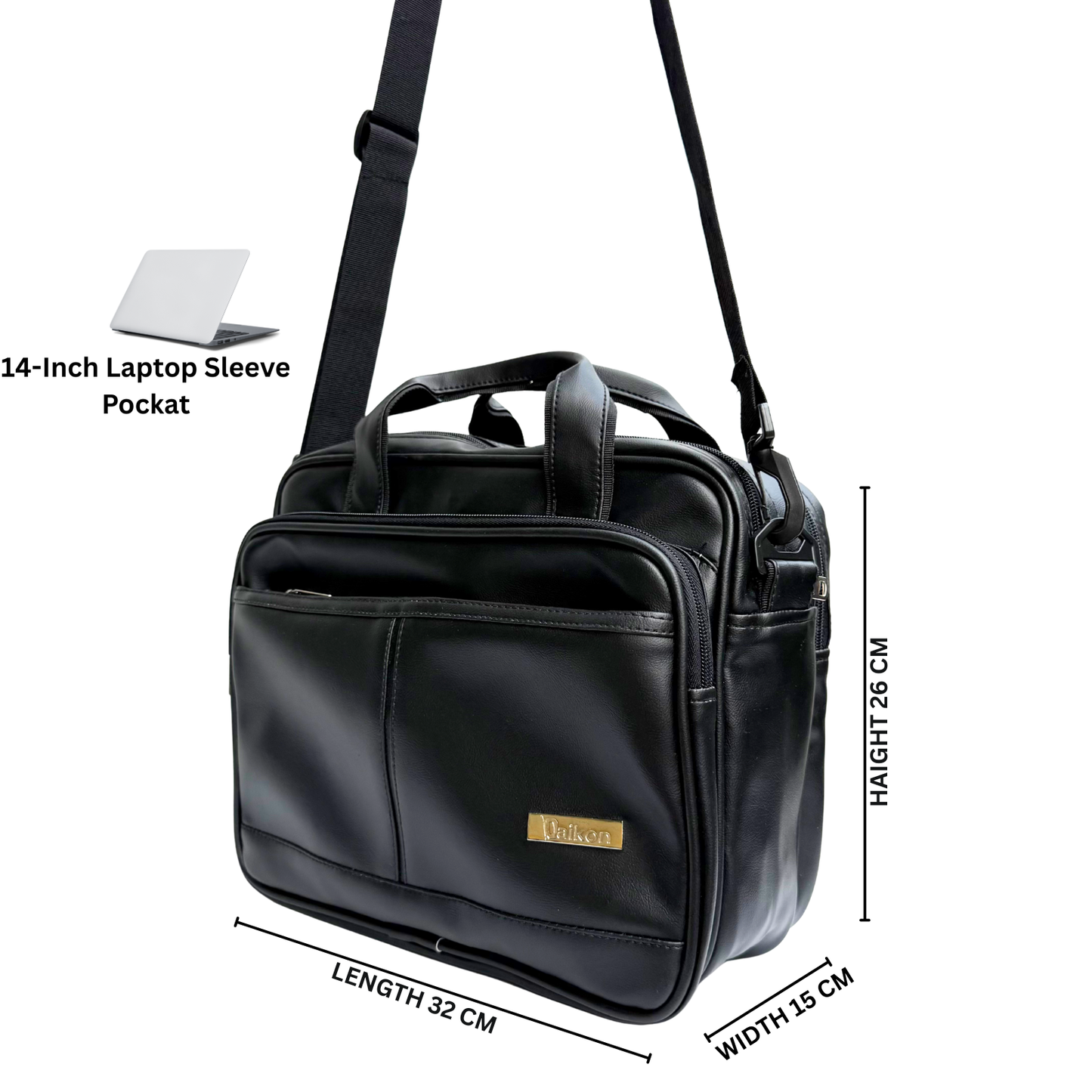 Messenger Bag Black