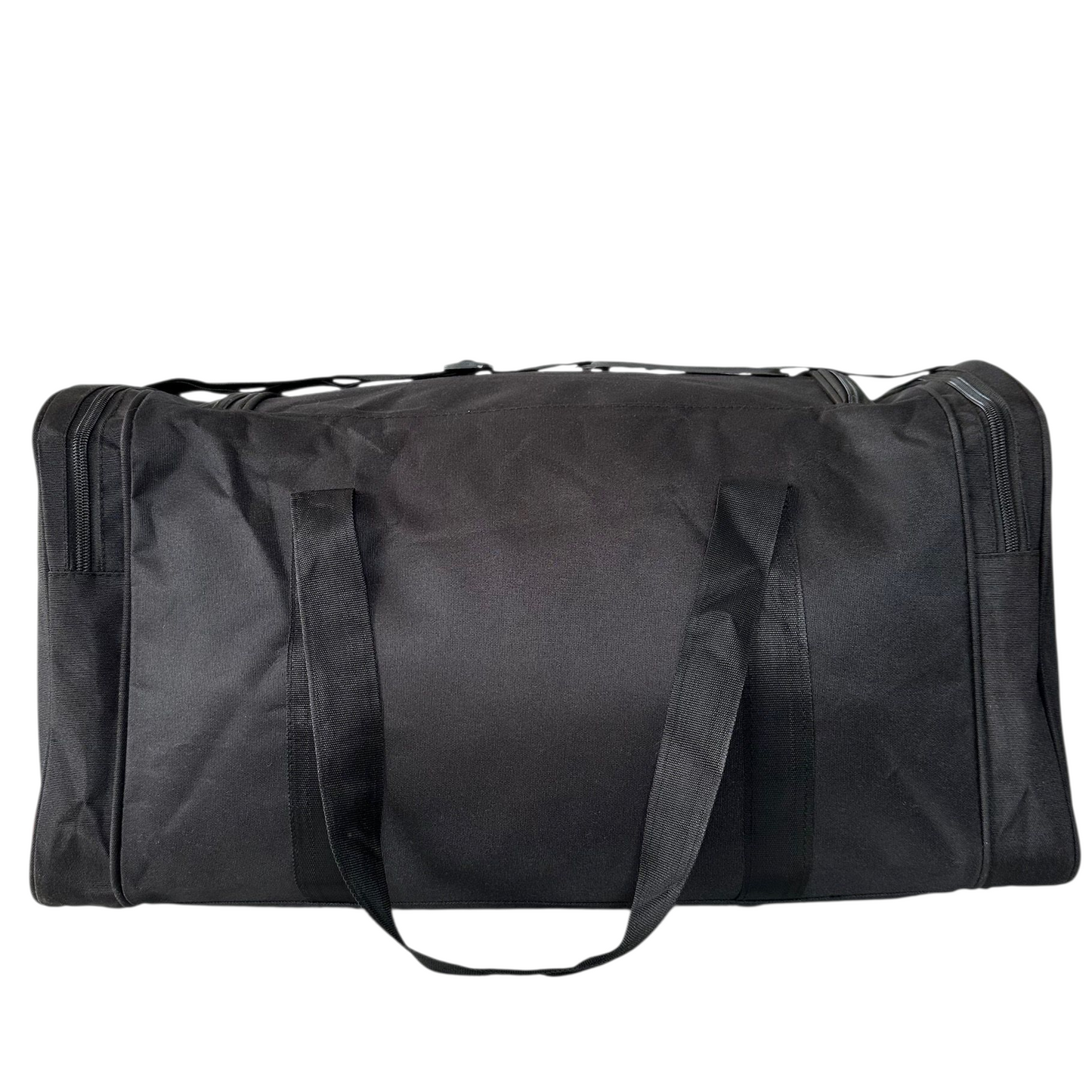 Travel Duffel Bag, 18x9x12 inches (45.7x22.9x30.5 cm), Black and Blue, Multi-Pocket Design