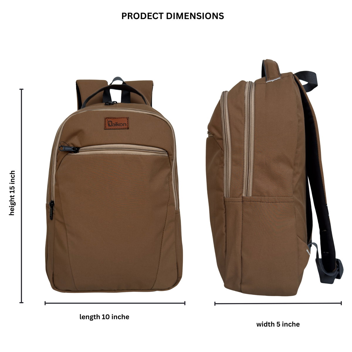 Daikon Mini Backpack,College Backpack Bag for Boys & Girls 38x25x13 cm,
