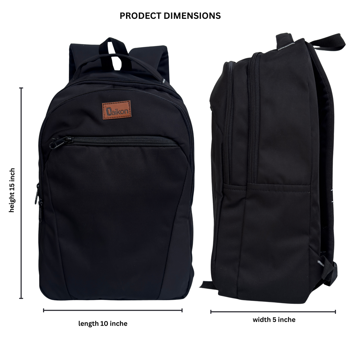 Daikon Mini Backpack,College Backpack Bag for Boys & Girls 38x25x13 cm,
