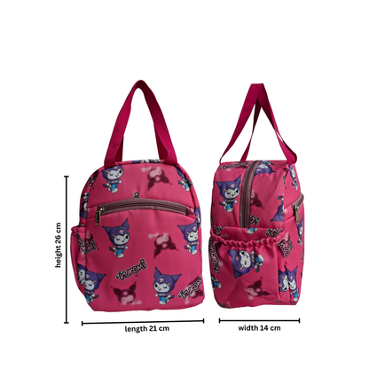 Kuromi Cartoon Lunch Bag