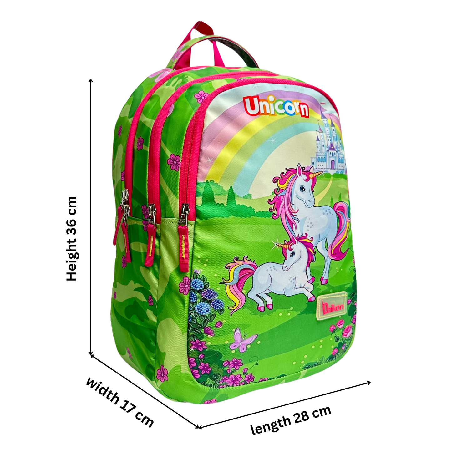 Daikon Unicorn &Princess School Backpack for Girls,14 inch height