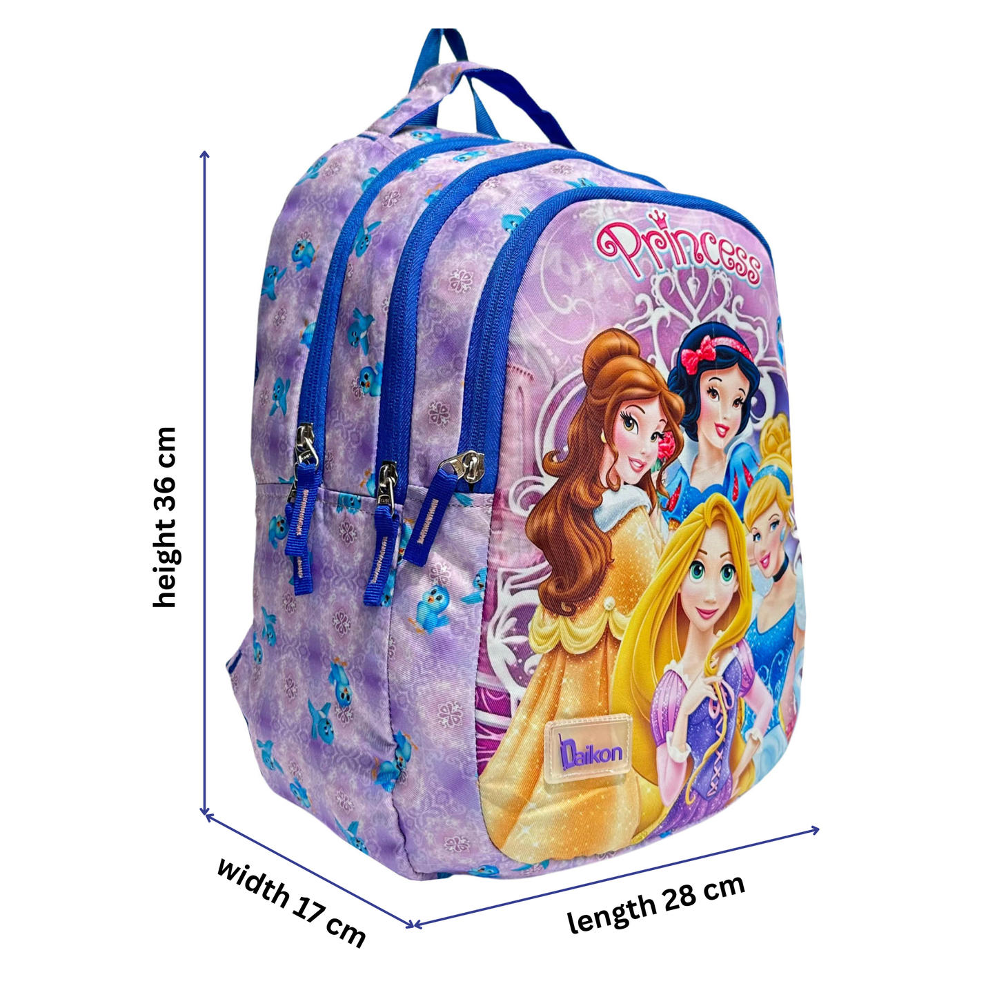 Daikon Unicorn &Princess School Backpack for Girls,14 inch height